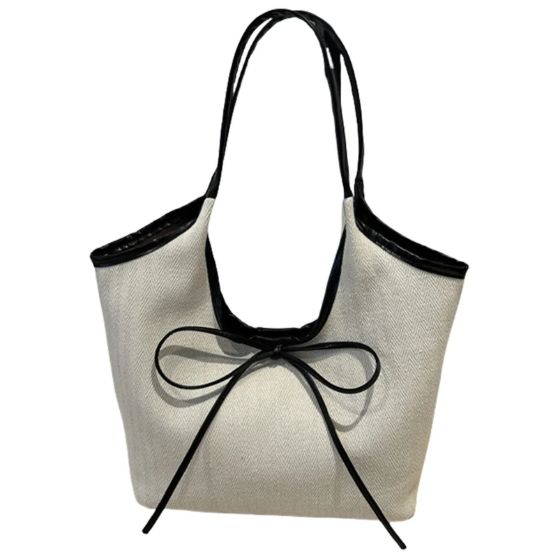 E8FB Retro French Bows Shoulder Bag Spacious Office Satchel Casual Armpit Bags Stylish Underarm Purse for Ladies
E8FB Retro French Bows Shoulder Bag Spacious Office Satchel Casual Armpit Bags Stylish Underarm Purse for Ladies