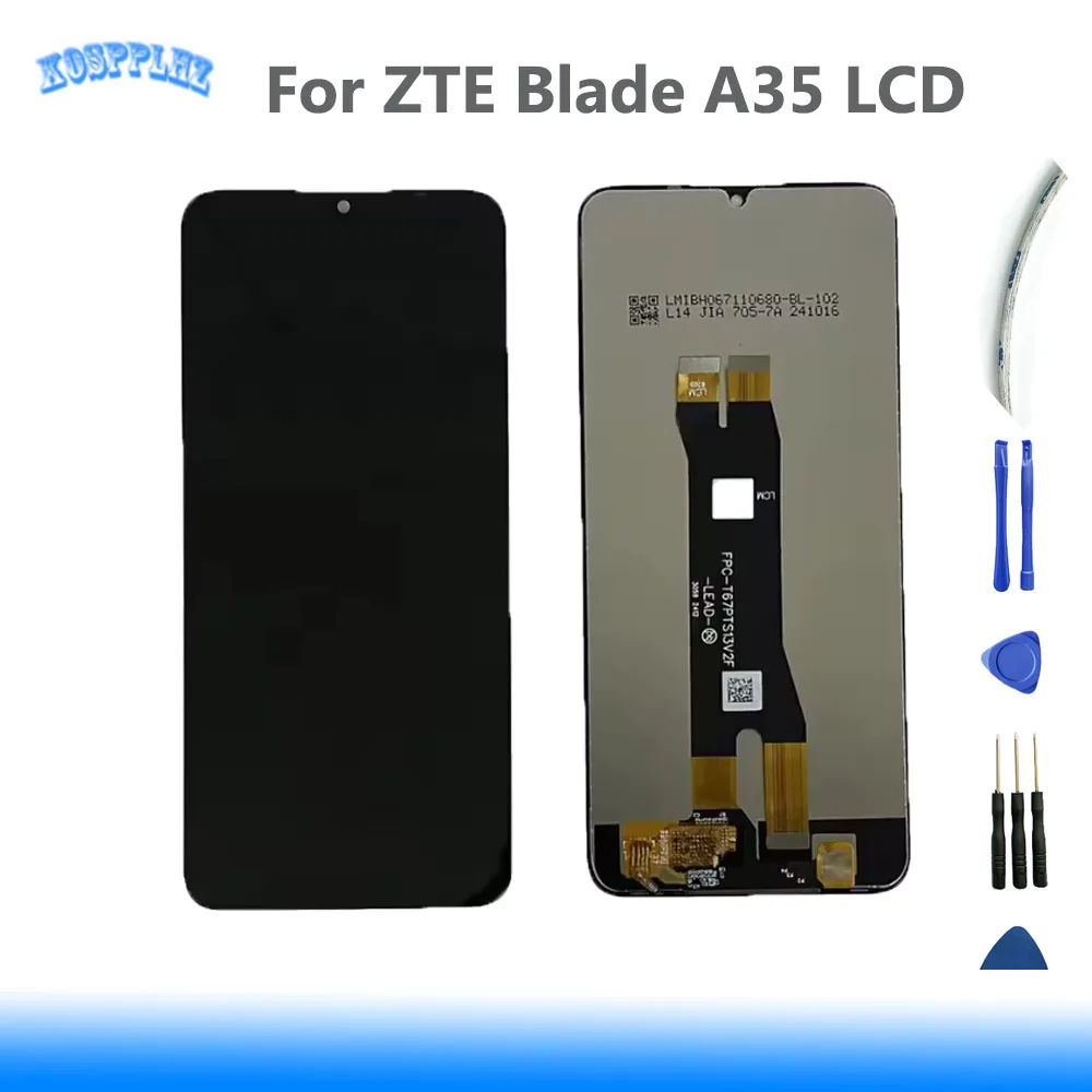 LCD Z2453 Display Touch Screen Digitizer Assembly For ZTE Blade A55 Z2450 Screen Replacement6.75" Original For ZTE Blade A35
LCD Z2453 Display Touch Screen Digitizer Assembly For ZTE Blade A55 Z2450 Screen Replacement6.75" Original For ZTE Blade A35