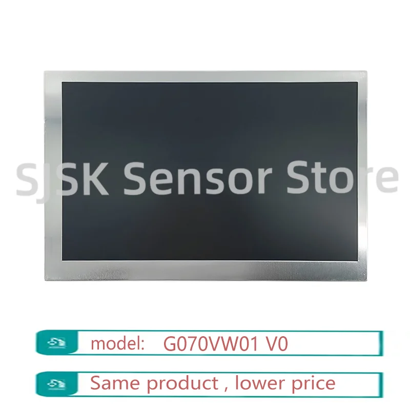 G070VW01 V0 7 Inch WVGA 800×480 TFT LCD Screen 400cd/m² LVDS Wide Temp Industrial Display Replacement
G070VW01 V0 7 Inch WVGA 800×480 TFT LCD Screen 400cd/m² LVDS Wide Temp Industrial Display Replacement