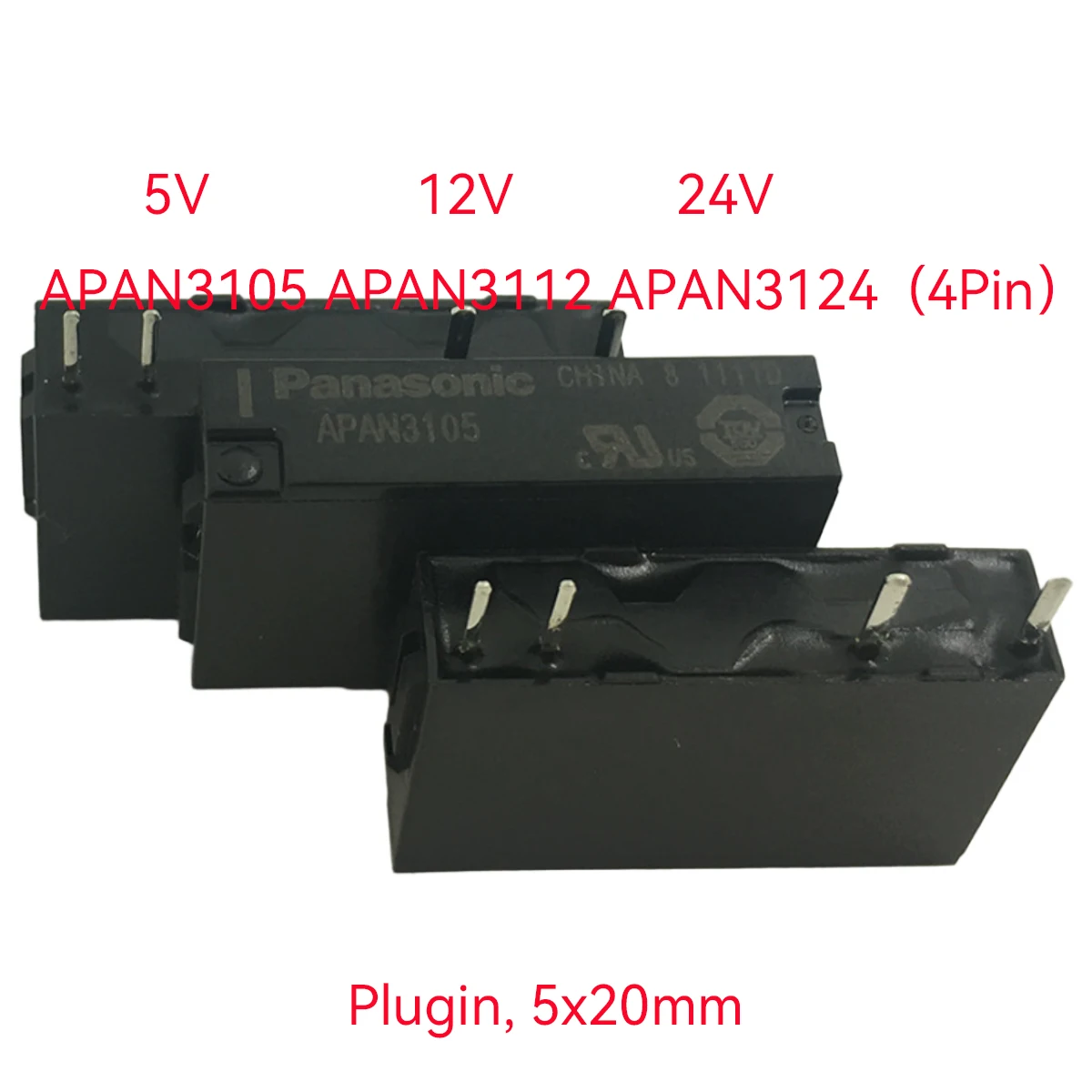 10 шт. оригинальное реле GEN PURPOSE SPST 5A APAN3105 APAN3112 APAN3124 DIP4 4-контактный разъем SIP, 5x20 мм КИТАЙ 250 В @ AC; 110 В @ DC 5 В 12 В 24 В
10 шт. оригинальное реле GEN PURPOSE SPST 5A APAN3105 APAN3112 APAN3124 DIP4 4-контактный разъем SIP, 5x20 мм КИТАЙ 250 В @ AC; 110 В @ DC 5 В 12 В 24 В