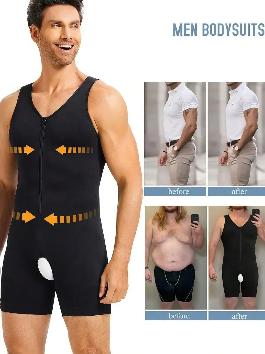 Mens Full Body Shapewear Compression Bodysuit For Tummy Control Gynecomastia Slimming
Mens Full Body Shapewear Compression Bodysuit For Tummy Control Gynecomastia Slimming