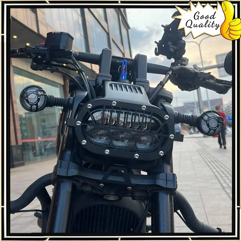 For QJMOTO SRV350/600 headlight net modified headlight protection cover retro taillight protection decorative cover accessories
For QJMOTO SRV350/600 headlight net modified headlight protection cover retro taillight protection decorative cover accessories