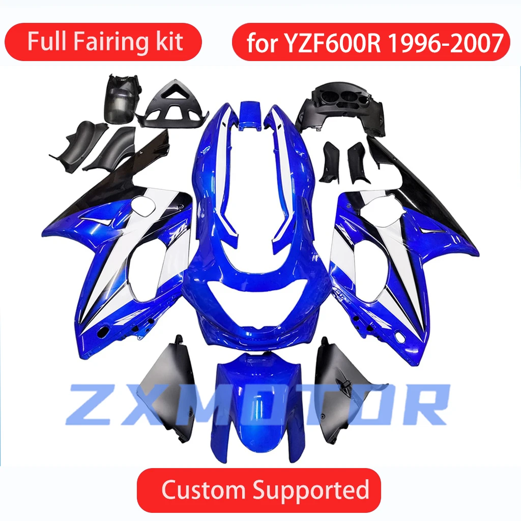 Fit For YAMAHA YZF600R ThunderCat 1996-2007 All New Fairing Kit YZF 600R 96-07 Complete Motorcycle Bodywork Covers Fairings
Fit For YAMAHA YZF600R ThunderCat 1996-2007 All New Fairing Kit YZF 600R 96-07 Complete Motorcycle Bodywork Covers Fairings