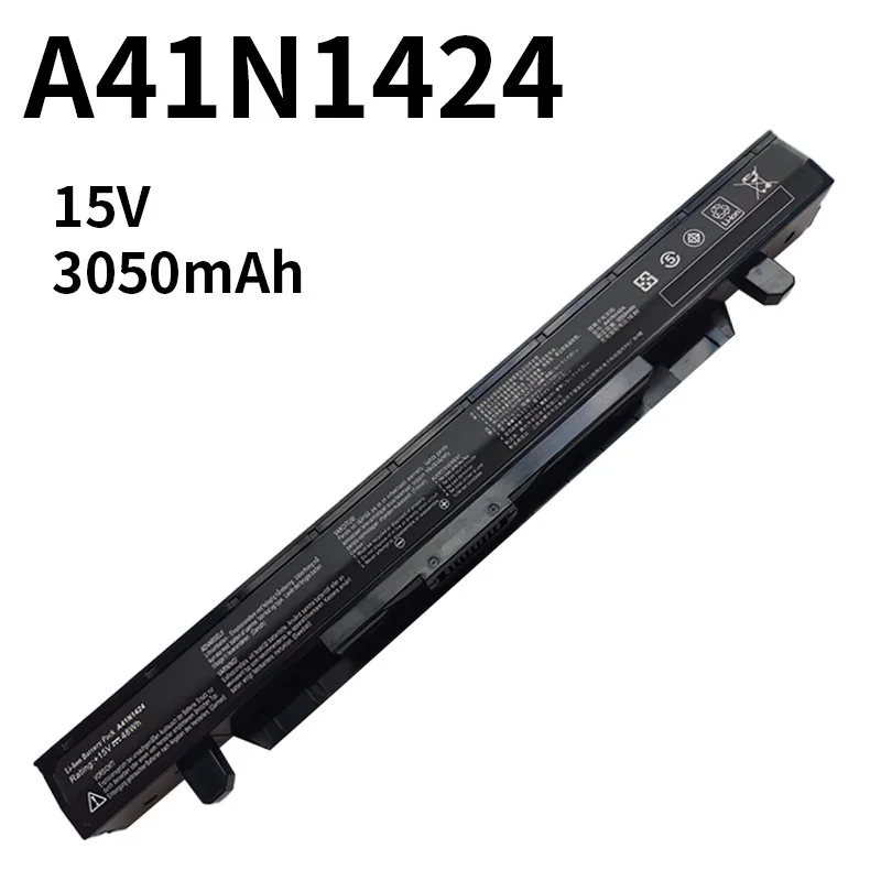 A41N1424 Laptop Battery for ASUS ROG FX-Plus/PRO ZX50 ZX50J ZX50JX ZX50V ZX50VW GL552 GL552J GL552JW GL552V GL552VW FZ50 FX50VW
A41N1424 Laptop Battery for ASUS ROG FX-Plus/PRO ZX50 ZX50J ZX50JX ZX50V ZX50VW GL552 GL552J GL552JW GL552V GL552VW FZ50 FX50VW