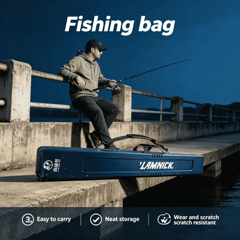 Multi Functional Hard Shell Fishing Rod Case Lightweight Portable Fishing Storage Bag Hand Held Rod Bag Small Ultra Light Travel
Multi Functional Hard Shell Fishing Rod Case Lightweight Portable Fishing Storage Bag Hand Held Rod Bag Small Ultra Light Travel