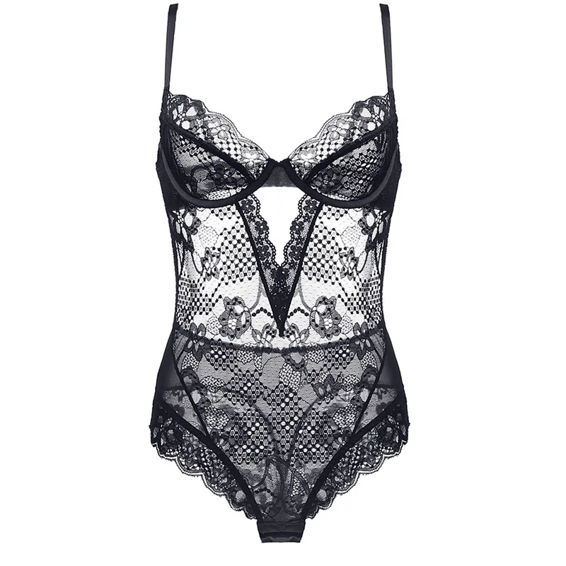 L'bellagiovanna Sexy Lace One-Piece Shapewear Bodysuit Unlined Underwire Body Shaper Ultra-Thin Shaping Lingerie for Women
L'bellagiovanna Sexy Lace One-Piece Shapewear Bodysuit Unlined Underwire Body Shaper Ultra-Thin Shaping Lingerie for Women