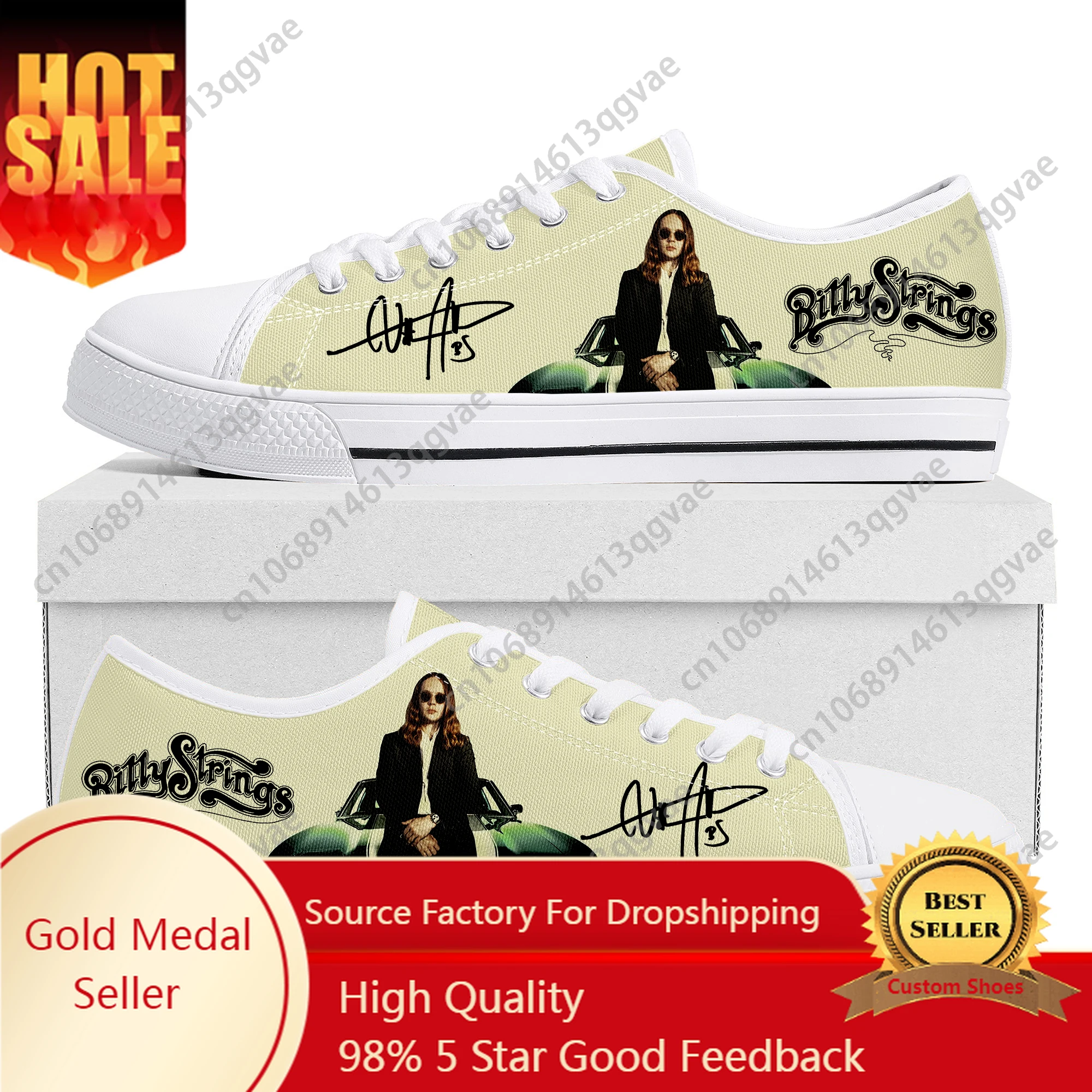 Billy Music Strings American Guitarist Low Top Sneakers Womens Mens Teenager High Quality Custom Canvas Sneaker Couple Shoes
Billy Music Strings American Guitarist Low Top Sneakers Womens Mens Teenager High Quality Custom Canvas Sneaker Couple Shoes
