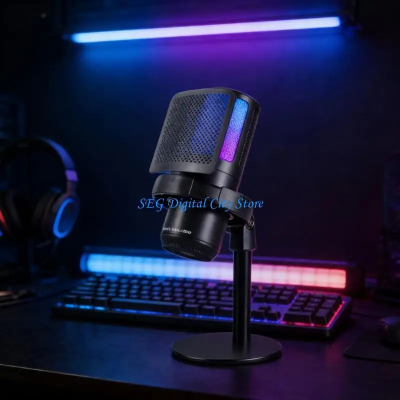 U75B Professional Condenser Microphone USB Dynamic Microphone With Filter Gaming Mic For Studio Singing Podcasts Live
U75B Professional Condenser Microphone USB Dynamic Microphone With Filter Gaming Mic For Studio Singing Podcasts Live
