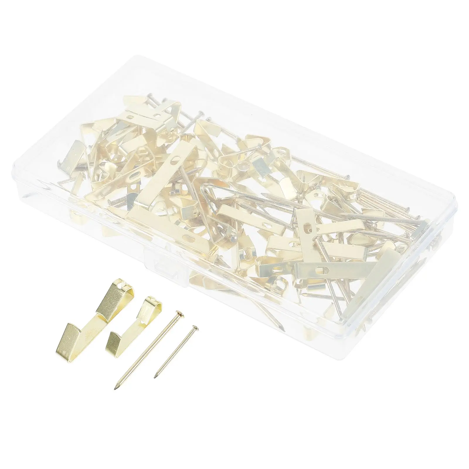 50PCS Photo Frame Hook Small Nails Picture Hanging Metal Iron Hooks Materials Easy Installation Decorative
50PCS Photo Frame Hook Small Nails Picture Hanging Metal Iron Hooks Materials Easy Installation Decorative