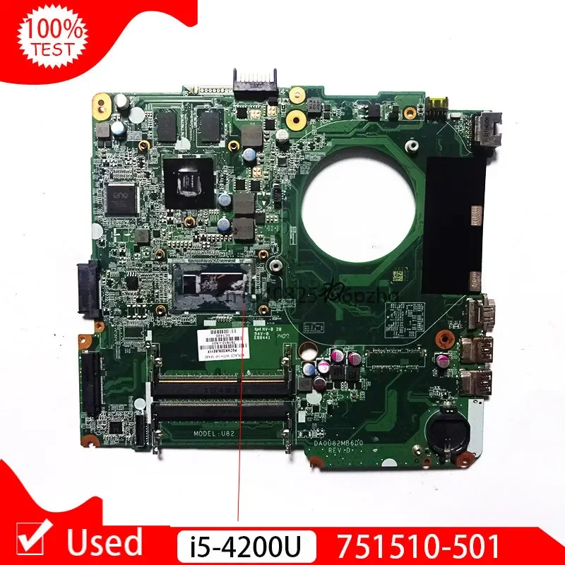 Б/у материнская плата для ноутбука HP Pavilion 14-N серии 751510-001 501-751510 I5 I5-4200U DA0U82MB6D0
Б/у материнская плата для ноутбука HP Pavilion 14-N серии 751510-001 501-751510 I5 I5-4200U DA0U82MB6D0