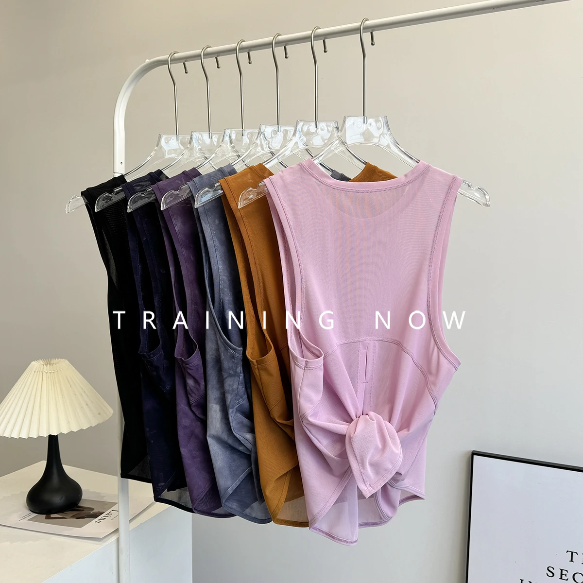 Sports vest women summer quick-drying loose running body clothes sleeveless beautiful back wear mesh blouse yoga clothes
Sports vest women summer quick-drying loose running body clothes sleeveless beautiful back wear mesh blouse yoga clothes