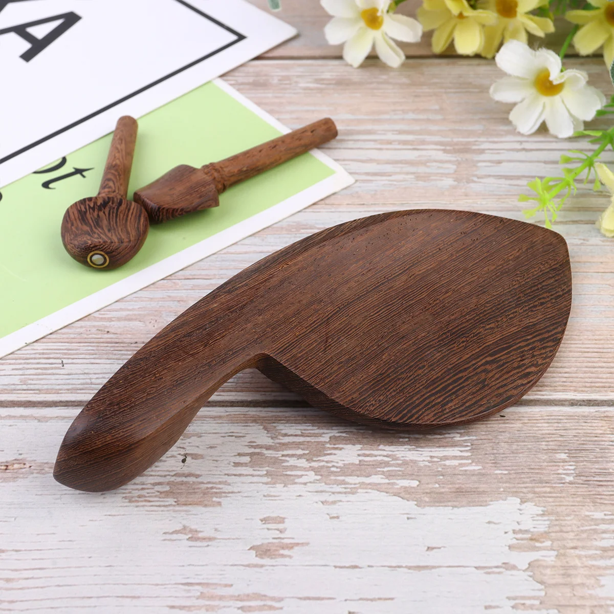 1Set Exquisite Workmanship Violin Accessory Kit Wooden Tailpiece Peg Easy Install for Enthusiasts Violin Tailpiece 
1Set Exquisite Workmanship Violin Accessory Kit Wooden Tailpiece Peg Easy Install for Enthusiasts Violin Tailpiece