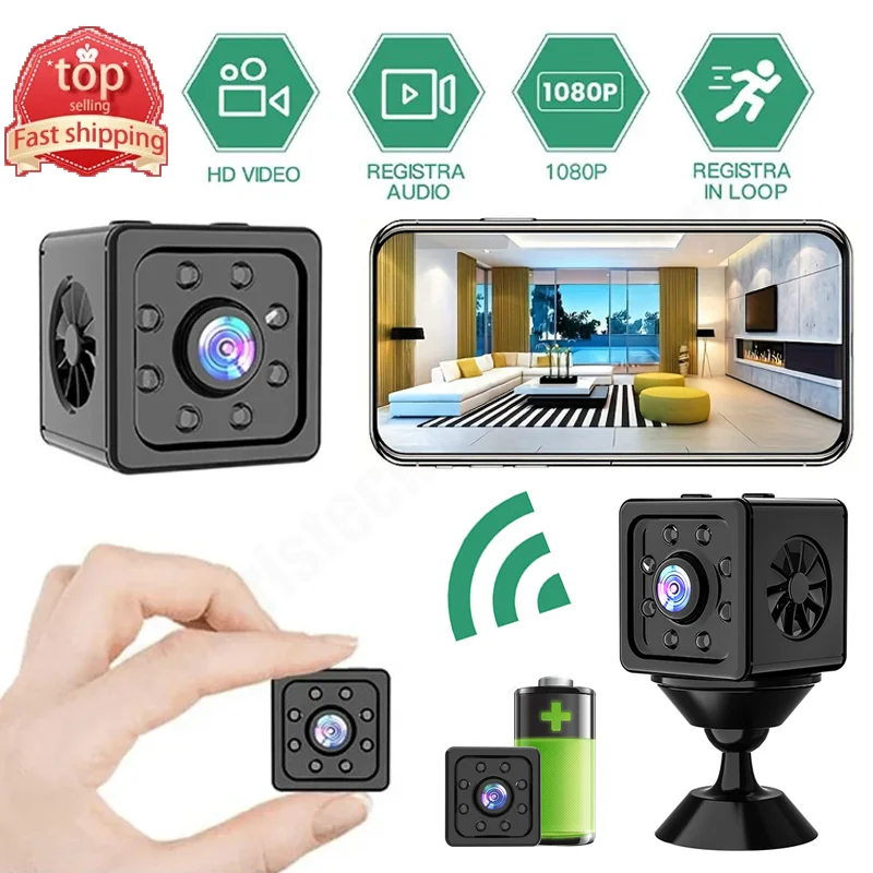 K13 Мини Wi-Fi камера 1080FHD Мобильный мониторинг Инфракрасный ночной вид Дистанционный монитор Видеокамера видеонаблюдения для дома 2025
K13 Мини Wi-Fi камера 1080FHD Мобильный мониторинг Инфракрасный ночной вид Дистанционный монитор Видеокамера видеонаблюдения для дома 2025