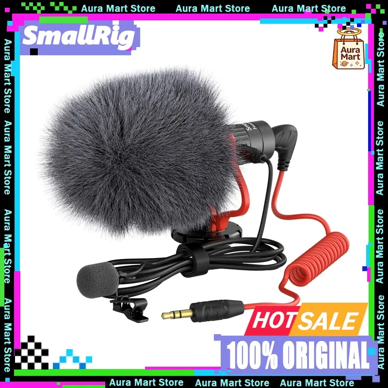 SmallRig Forevala S20 On-Camera Microphone Reduction Vibration Noise and Windproof Professional Stereo and Surround Sound Effect
SmallRig Forevala S20 On-Camera Microphone Reduction Vibration Noise and Windproof Professional Stereo and Surround Sound Effect