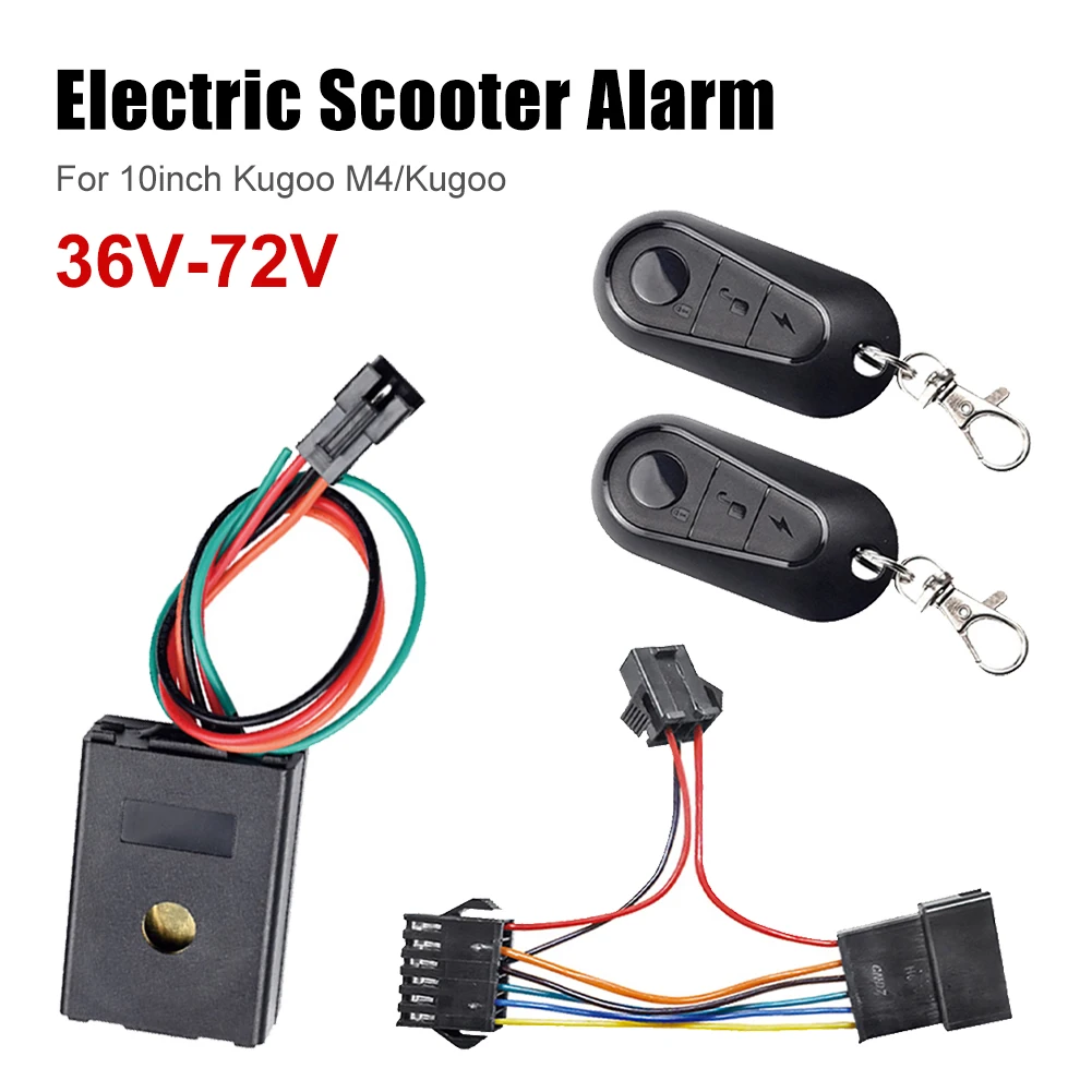 36V-72V Electric Scooter Alarm E-Bike Anti-Theft Device Remote Control for 10inch Kugoo M4/Kugoo Scooter Modified Vehicle Model
36V-72V Electric Scooter Alarm E-Bike Anti-Theft Device Remote Control for 10inch Kugoo M4/Kugoo Scooter Modified Vehicle Model