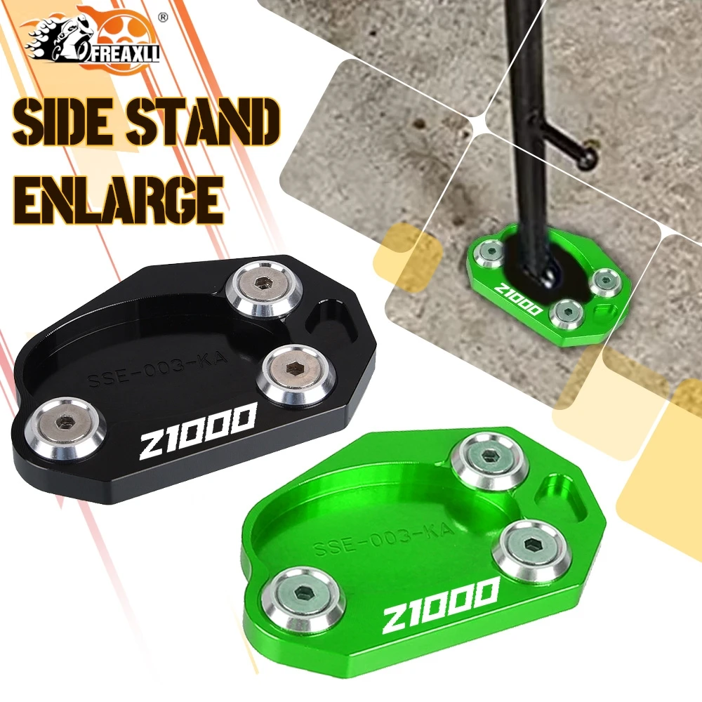 For KAWASAKI Z1000 2010 2011 2012 2013-2023 2022 2021 Kickstand CNC Foot Side Stand Extension Base Enlarger Plate Pad 2020 2019
For KAWASAKI Z1000 2010 2011 2012 2013-2023 2022 2021 Kickstand CNC Foot Side Stand Extension Base Enlarger Plate Pad 2020 2019