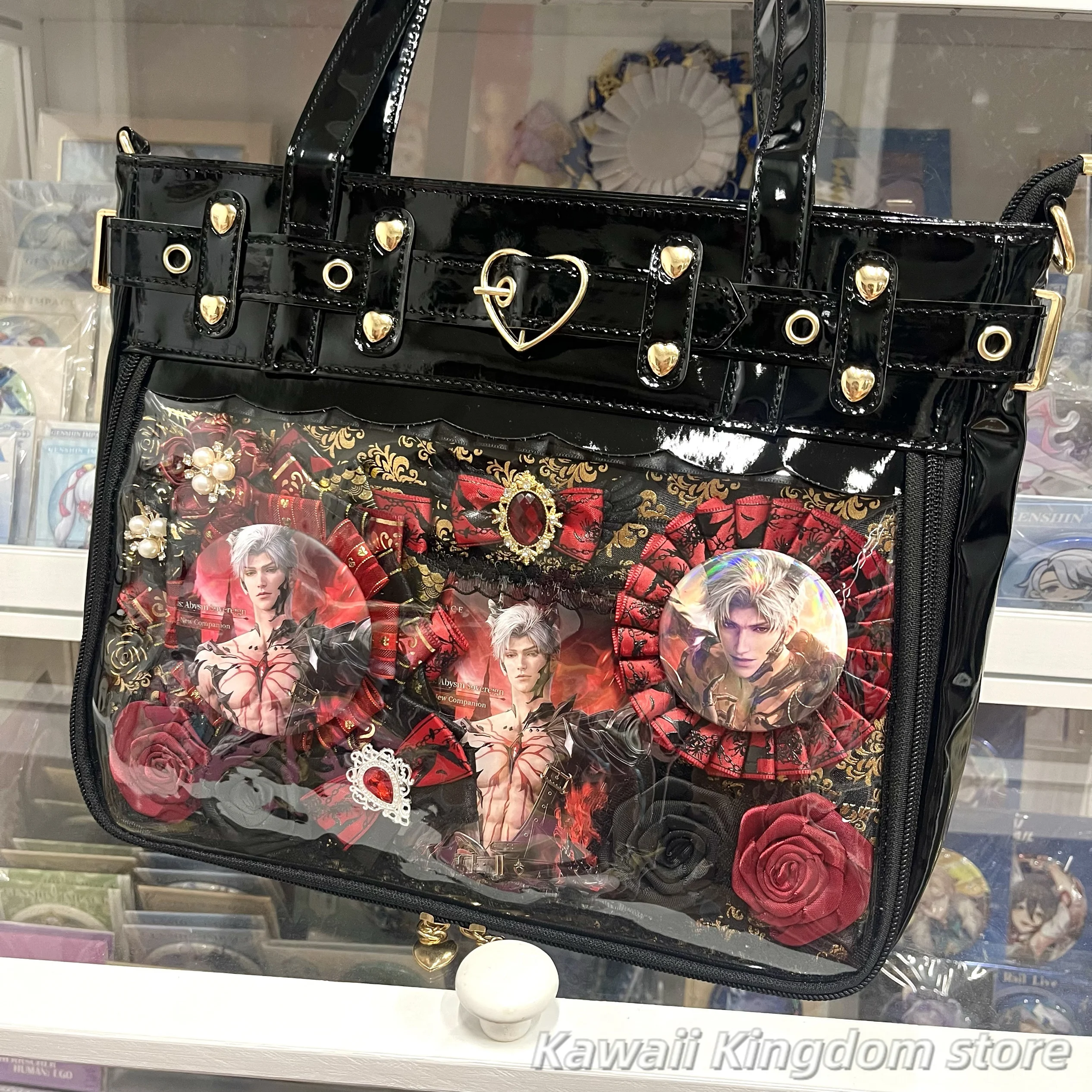 Love and Deepspace Sylus Series Cartoon badge Itabag Messenger Bag Fashion Handbag Cosplay Shoulder Bag Student Gift
Love and Deepspace Sylus Series Cartoon badge Itabag Messenger Bag Fashion Handbag Cosplay Shoulder Bag Student Gift