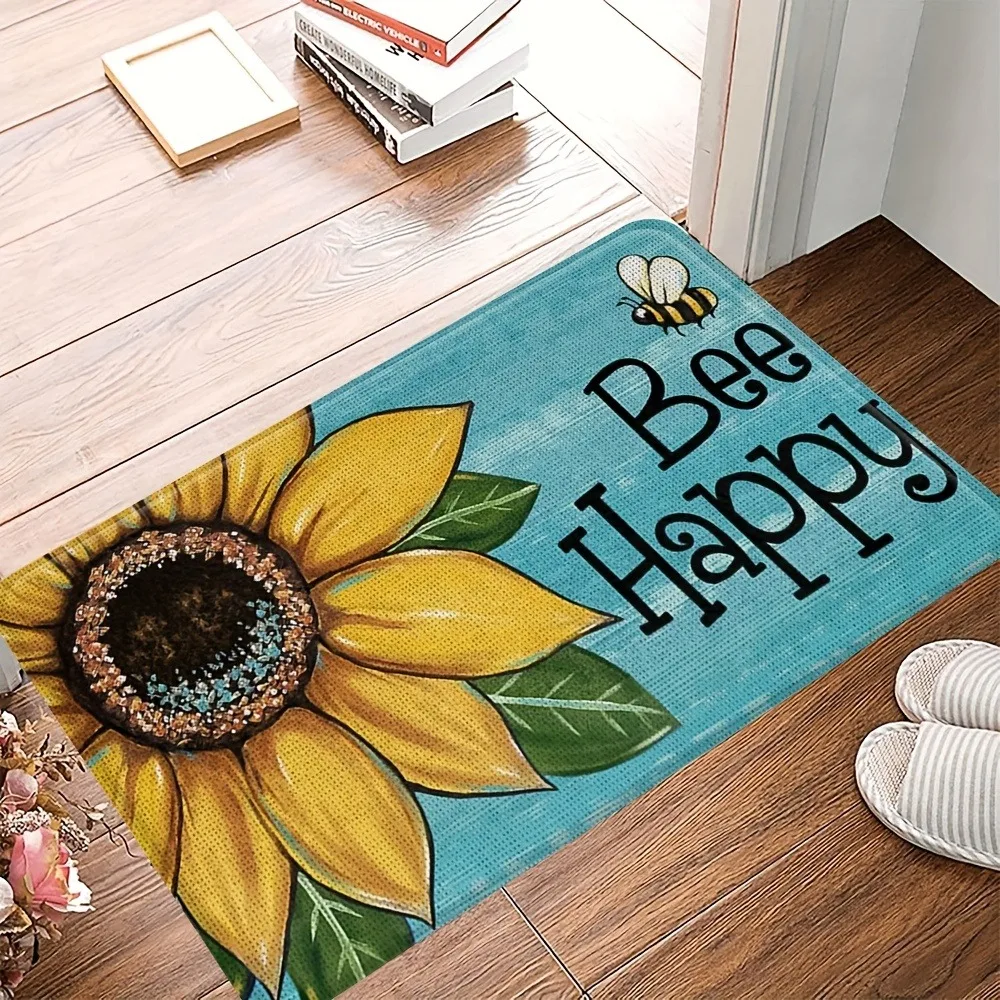 1PC Sunflower Pattern Kitchen Rugs Non-Slip Door Mats Pop design Living room Rug Bath Mat Carpet for Home Sink Laundry Decor
1PC Sunflower Pattern Kitchen Rugs Non-Slip Door Mats Pop design Living room Rug Bath Mat Carpet for Home Sink Laundry Decor