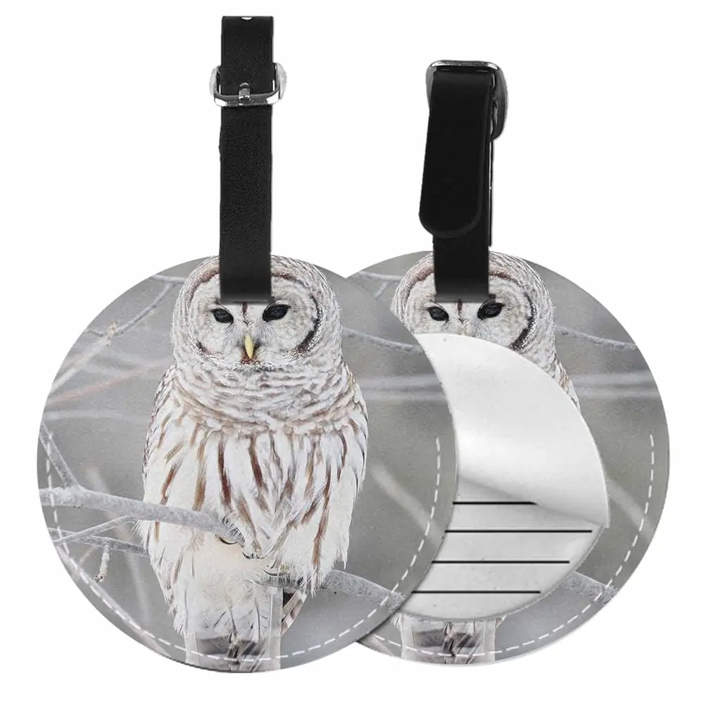 Free Shipping1 Pack White Cute Owl PU Leather Travel Cruise Luggage Tag Owl Perch on Tree Baggage Bag Backpack Instrument with P
Free Shipping1 Pack White Cute Owl PU Leather Travel Cruise Luggage Tag Owl Perch on Tree Baggage Bag Backpack Instrument with P