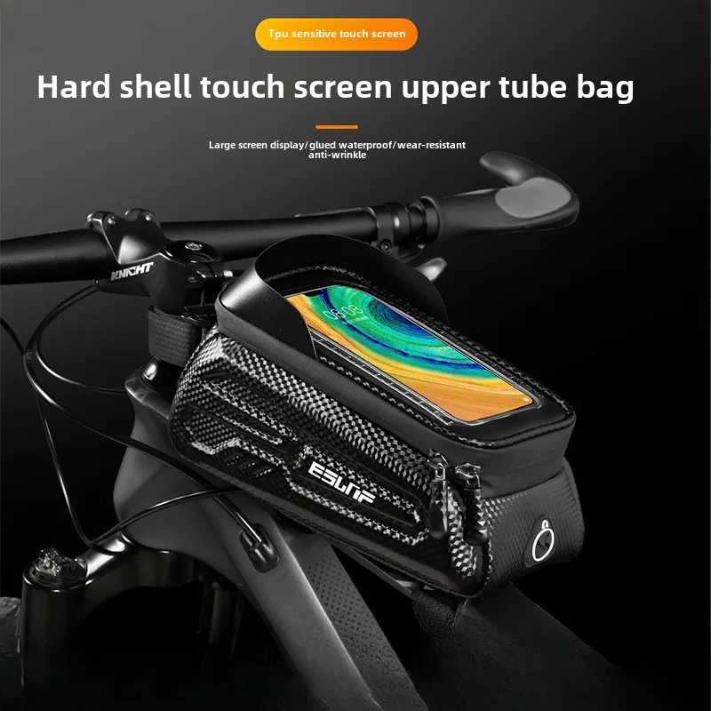 Bike Bag Front Hard Shell Bag Front Beam Crossbar Top Tube Mobile Phone Bag Mountain Bike Cycling Equipment
Bike Bag Front Hard Shell Bag Front Beam Crossbar Top Tube Mobile Phone Bag Mountain Bike Cycling Equipment