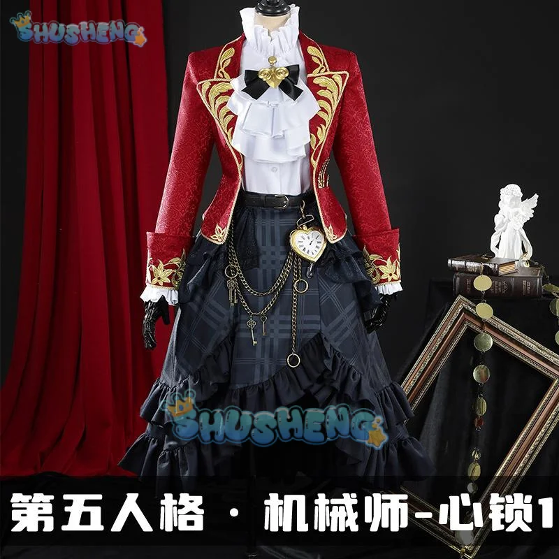 Identity Ⅴ Tracy Reznik Mechanic Cosplay Costume Heart Lock Uniform Halloween Carnival Party Christmas Play Role Clothing
Identity Ⅴ Tracy Reznik Mechanic Cosplay Costume Heart Lock Uniform Halloween Carnival Party Christmas Play Role Clothing