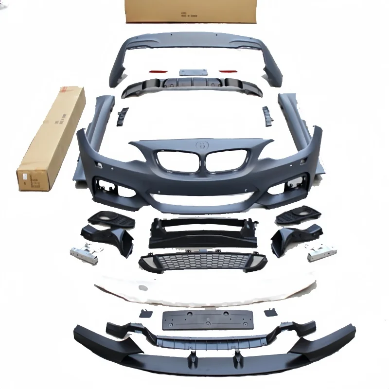 Suitable for 2 Series F22/F23 Modification with MT MP M235 Front and Rear Bumper Kits for 218i 220i 225i Front and Rear Lips
Suitable for 2 Series F22/F23 Modification with MT MP M235 Front and Rear Bumper Kits for 218i 220i 225i Front and Rear Lips