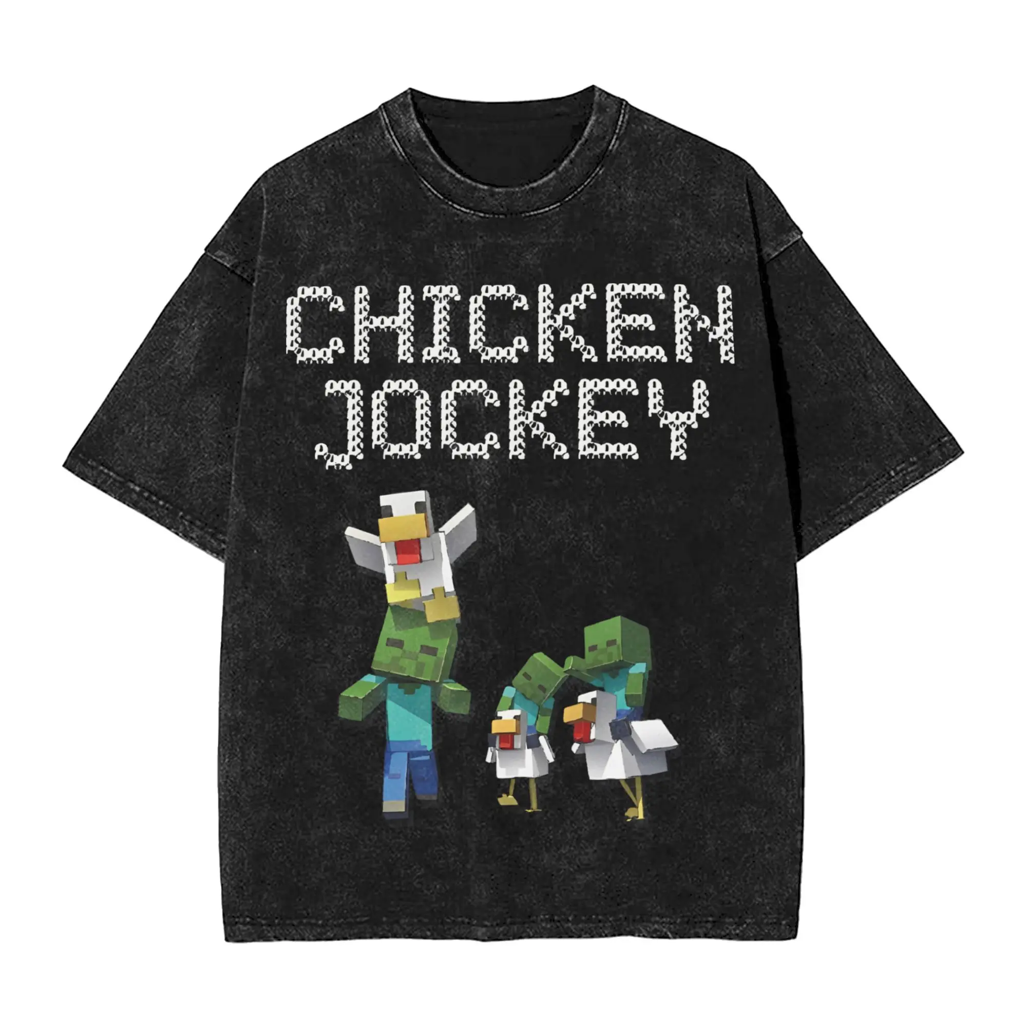 Harajuku Washed Shirt Chicken Jockey Outfit Vintage T-Shirts Harajuku Streetwear Cotton Printed Tops Tees
Harajuku Washed Shirt Chicken Jockey Outfit Vintage T-Shirts Harajuku Streetwear Cotton Printed Tops Tees