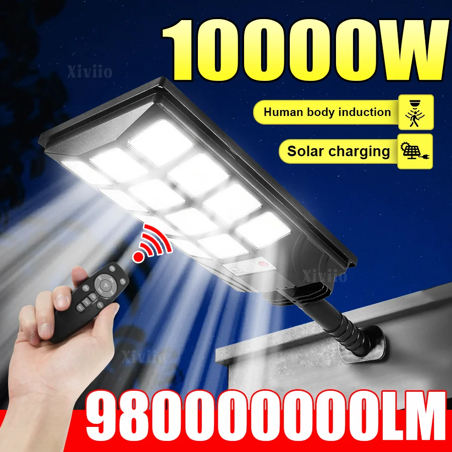 980000000LM 10000W Super Powerful LED Solar Light Motion Sensor Outdoor Solar Wall Lamp Outdoor IP65 Garden Street Spotlight
980000000LM 10000W Super Powerful LED Solar Light Motion Sensor Outdoor Solar Wall Lamp Outdoor IP65 Garden Street Spotlight