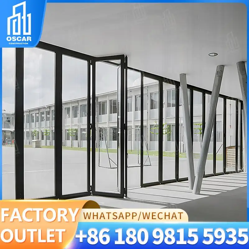 Customizable Factorymade Multi panel Folding Door for European Commercial Spaces Innovative Design Bifold Door
Customizable Factorymade Multi panel Folding Door for European Commercial Spaces Innovative Design Bifold Door