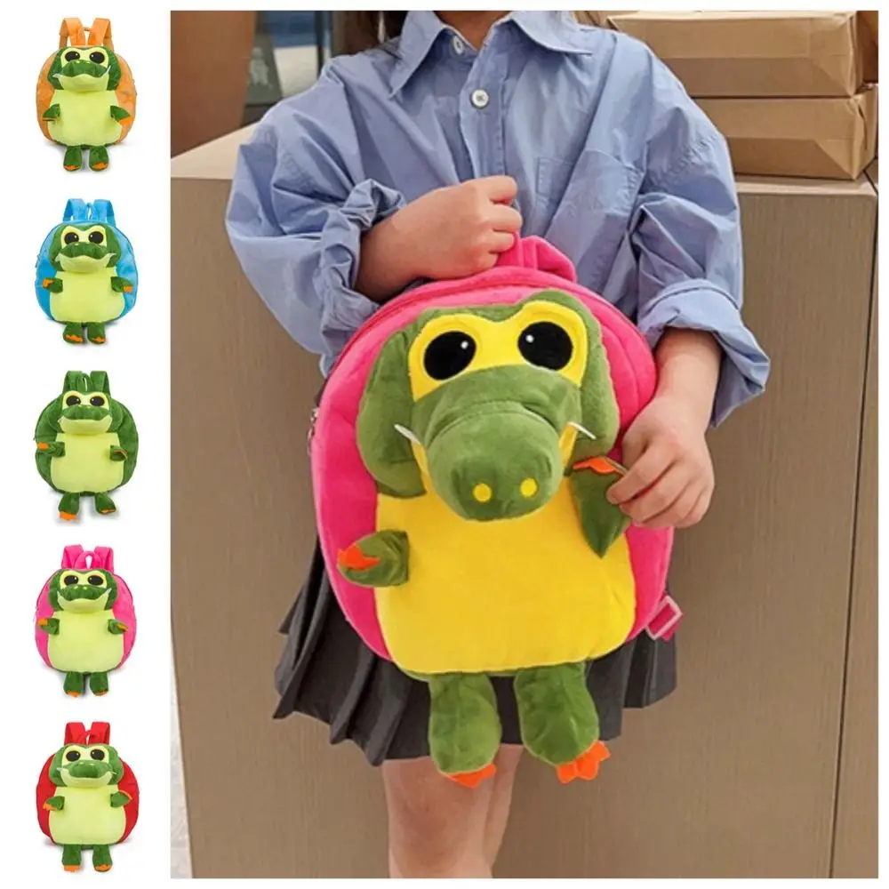 Крокодиловый мультяшный плюшевый рюкзак Kawaii, мягкая милая сумка на плечо, многофункциональная креативная школьная сумка с животными для студентов
Крокодиловый мультяшный плюшевый рюкзак Kawaii, мягкая милая сумка на плечо, многофункциональная креативная школьная сумка с животными для студентов