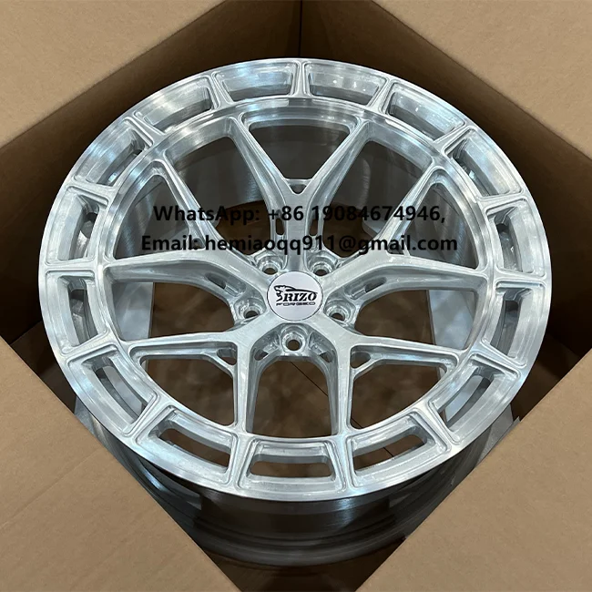 Rizo Forged 20 Inch ET8 Silver Brushed Concave 6061 Custom Rims 5x112 Wheels Y Spoke Alloy Wheels for BMW M3 G80
Rizo Forged 20 Inch ET8 Silver Brushed Concave 6061 Custom Rims 5x112 Wheels Y Spoke Alloy Wheels for BMW M3 G80