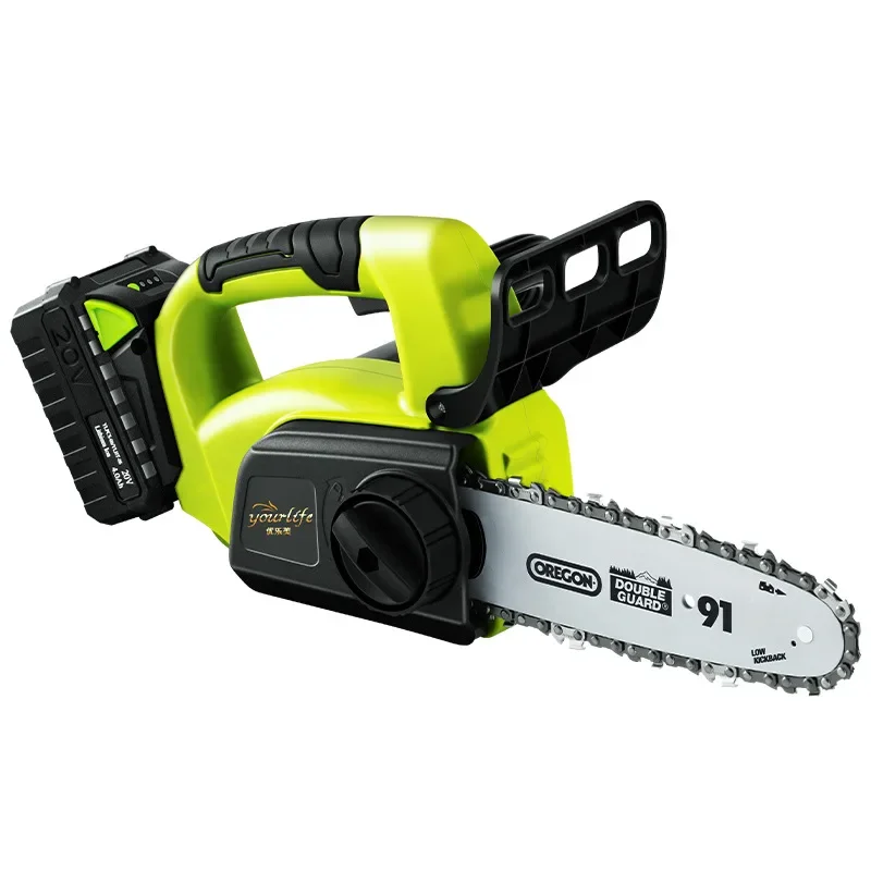 Rechargeable Single-Hand Electric Chain Saw Lithium Battery Small Household Wireless Tree Cutting Logging Saw for Outdoor Use
Rechargeable Single-Hand Electric Chain Saw Lithium Battery Small Household Wireless Tree Cutting Logging Saw for Outdoor Use