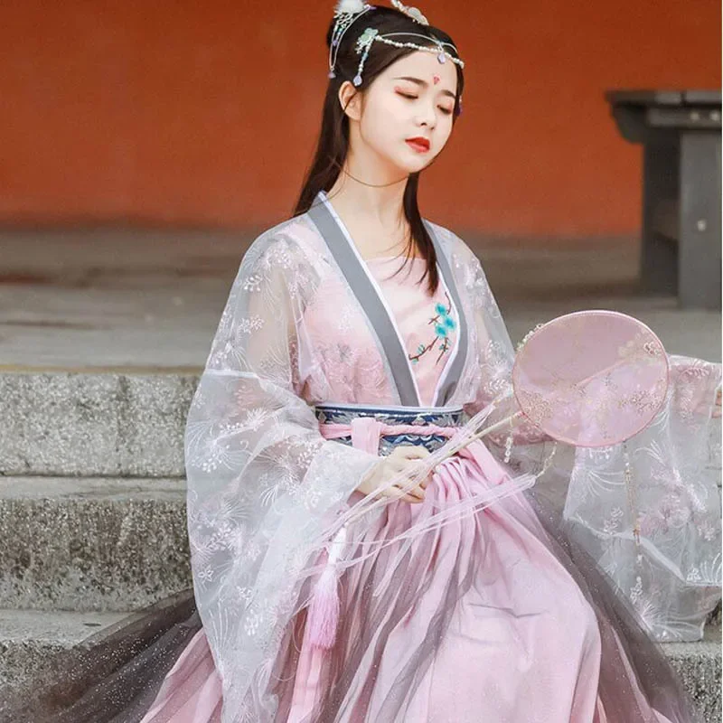 HN8 Chinese Style Hanfu Dress Women's Traditional Princess Dress Oriental Fairy Cosplay Performance Outfits Halloween Carniv8…Gf
HN8 Chinese Style Hanfu Dress Women's Traditional Princess Dress Oriental Fairy Cosplay Performance Outfits Halloween Carniv8…Gf