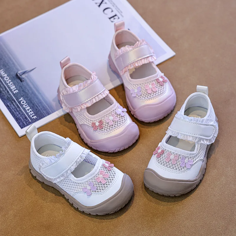 Kids Sport Casual Sandals 2026 New Bowknot Girls Princess Sneakers Mesh Patchwork Breathable Children School Shoes Lightweight
Kids Sport Casual Sandals 2026 New Bowknot Girls Princess Sneakers Mesh Patchwork Breathable Children School Shoes Lightweight