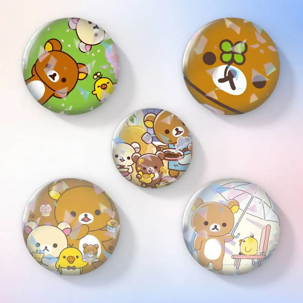 Rilakkuma Bear Brooch Metal Badge Brooch, Fashion Decorative Pins for Hat Bag Clothing Decoration Gift,Souvenir.
Rilakkuma Bear Brooch Metal Badge Brooch, Fashion Decorative Pins for Hat Bag Clothing Decoration Gift,Souvenir.
