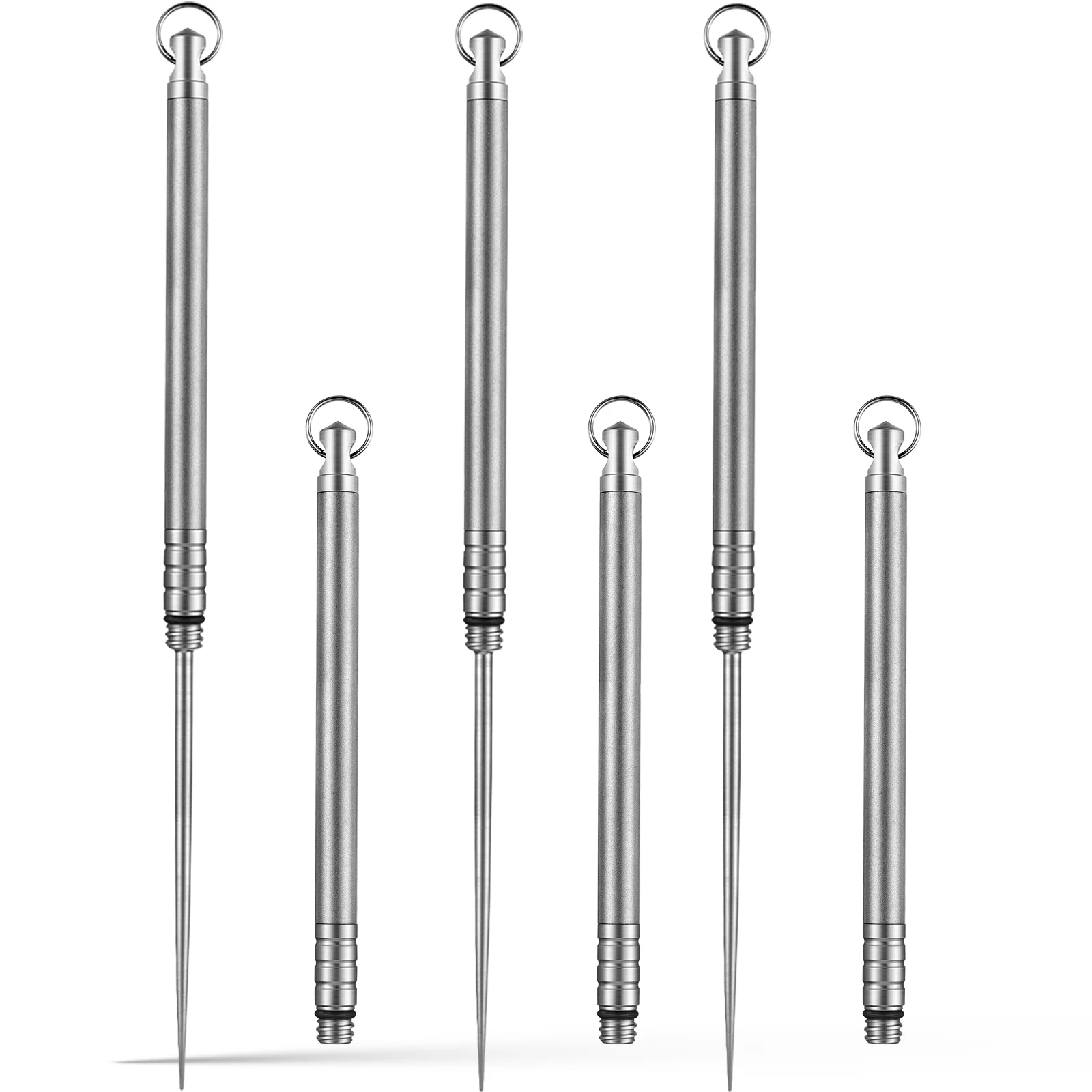 Portable Pocket Toothpick Metal Toothpick,Titanium Toothpicks, High Quality Toothpick, Holder Outdoor Picnic Camping Convenient
Portable Pocket Toothpick Metal Toothpick,Titanium Toothpicks, High Quality Toothpick, Holder Outdoor Picnic Camping Convenient