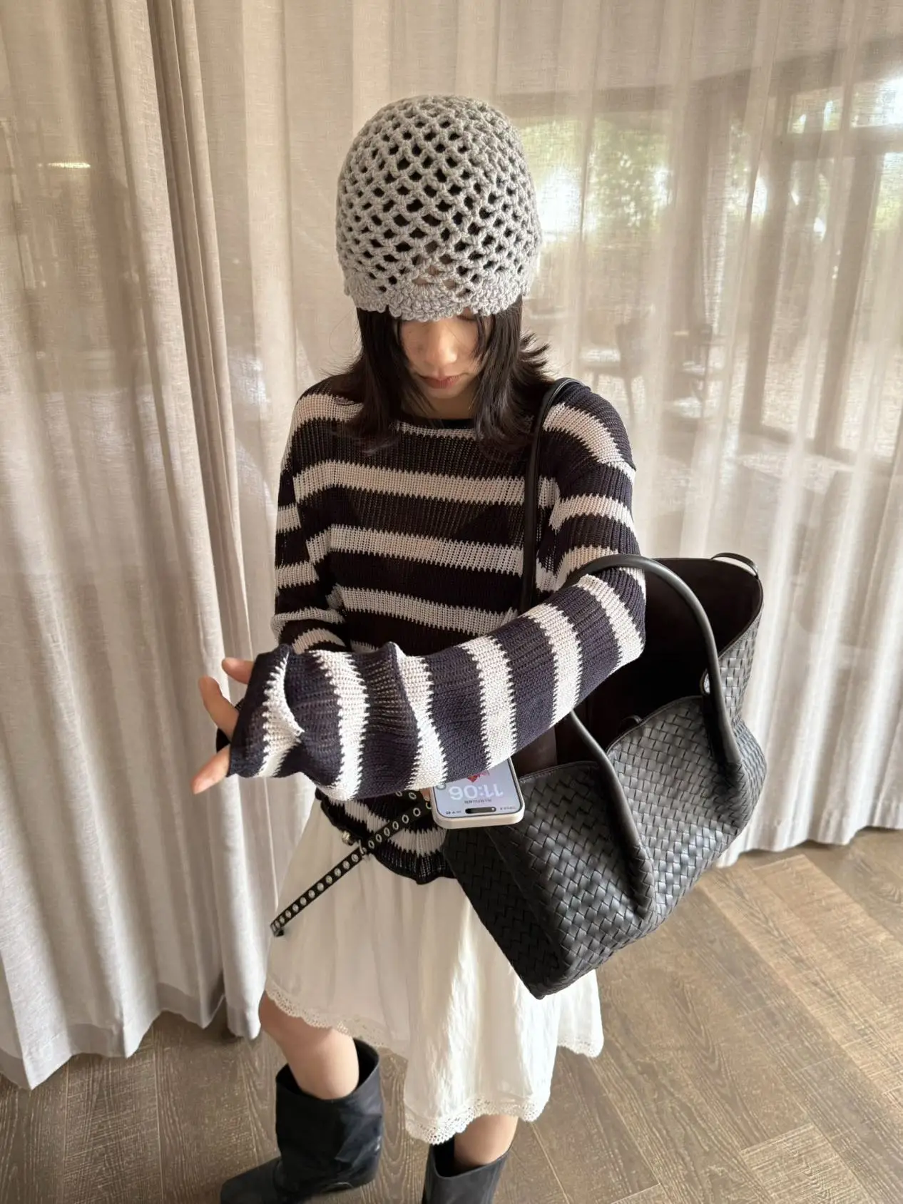 Lilian Moon Loose Lazy Feel Thin Color Blo Striped Knitted Cover up 02320 Commute Sle Long Sve round Ne Spring Wear
Lilian Moon Loose Lazy Feel Thin Color Blo Striped Knitted Cover up 02320 Commute Sle Long Sve round Ne Spring Wear