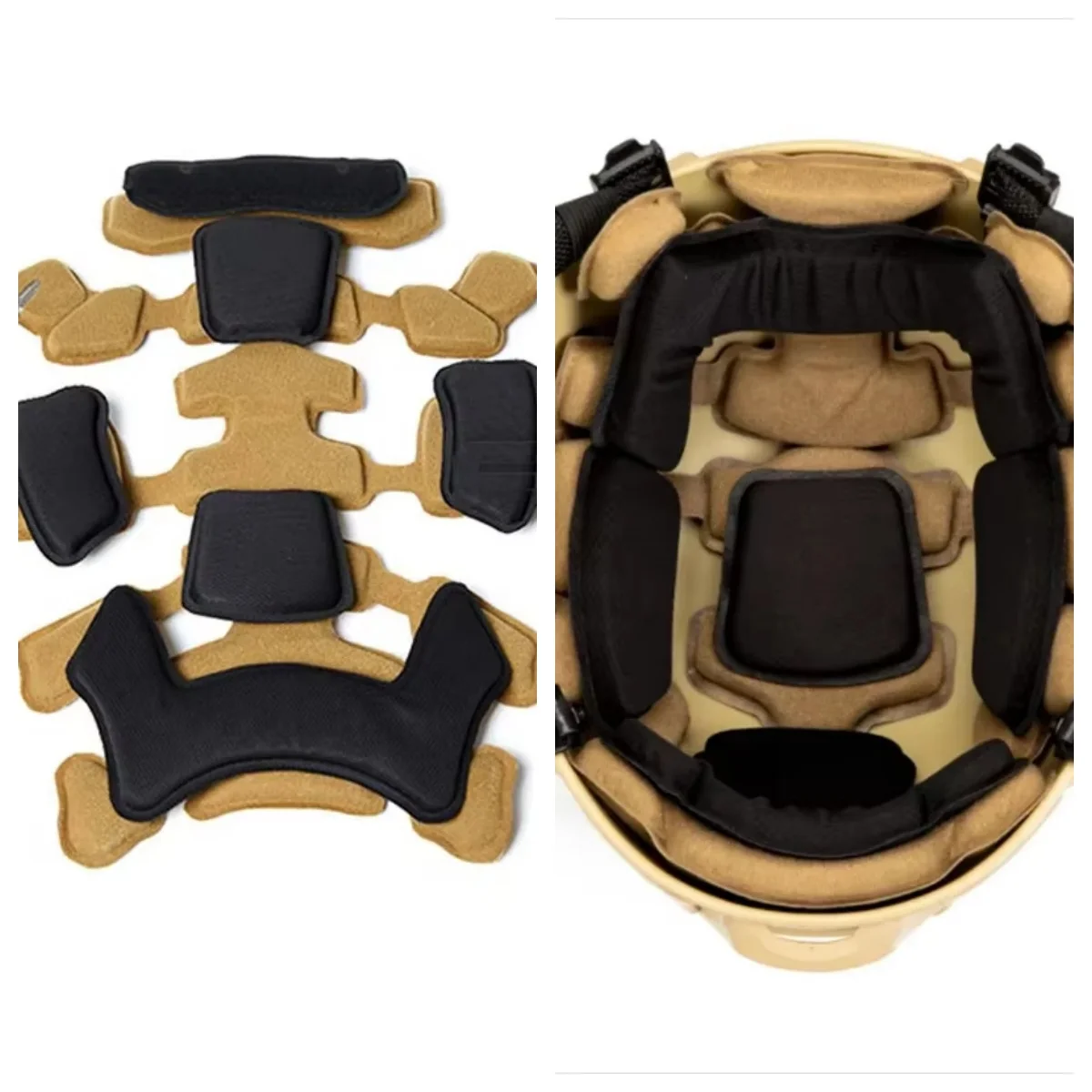 Anti-impact Helmet Pad Detachable for FAST MT Helmet -70D Memory Foam Double Layer Breathable Adjust Fit Lightweight
Anti-impact Helmet Pad Detachable for FAST MT Helmet -70D Memory Foam Double Layer Breathable Adjust Fit Lightweight