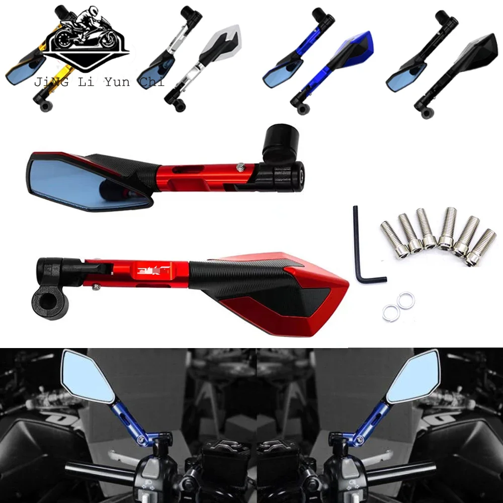 Universal Motorcycle mirror CNC side Rearview for KTM 250 390 200 690 125 DUKE 990 SUPER R 790 1290
Universal Motorcycle mirror CNC side Rearview for KTM 250 390 200 690 125 DUKE 990 SUPER R 790 1290