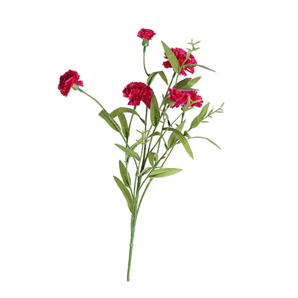 Artificial 6-Head Rosy Carnation Simulation Flower Stem Realistic Faux Bouquet for Home Store Party Office Decoration Easy to
Artificial 6-Head Rosy Carnation Simulation Flower Stem Realistic Faux Bouquet for Home Store Party Office Decoration Easy to