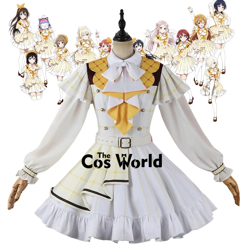 Love Live Nijigasaki 15th Anniversary Ayumu Uehara Kasumi Nakasu Karin Asaka Shizuku Osaka Outfits Anime Cosplay Costumes
Love Live Nijigasaki 15th Anniversary Ayumu Uehara Kasumi Nakasu Karin Asaka Shizuku Osaka Outfits Anime Cosplay Costumes