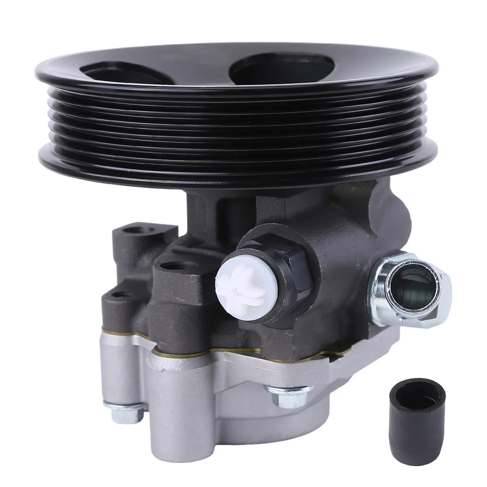 Power Steering Pump Assembly with Pulley Compatible for 4Runner 4.7L 2003-2009 Replaces 21-5371
Power Steering Pump Assembly with Pulley Compatible for 4Runner 4.7L 2003-2009 Replaces 21-5371