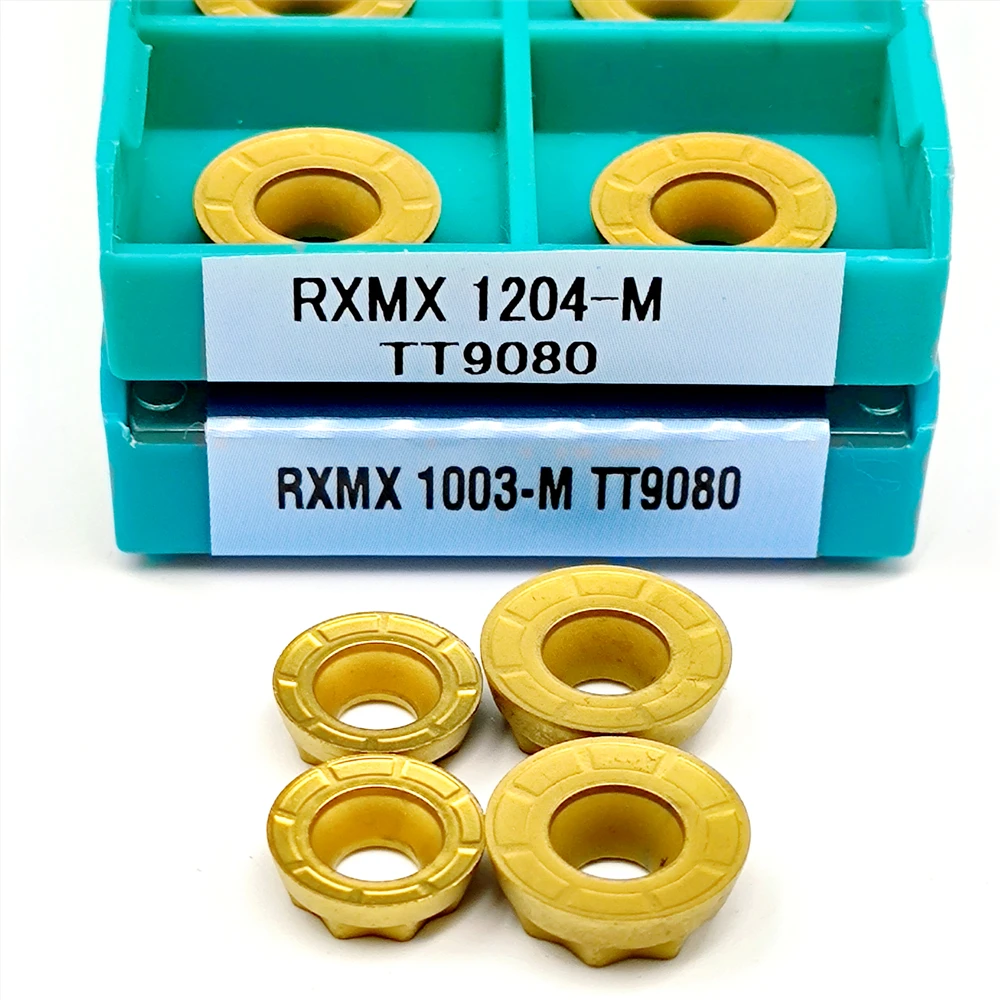 Твердосплавная пластина RXMX1003 RXMX1204-M- TT9080 Высококачественная обработка металла токарный инструмент 10 шт. RXMX 1003 лезвие из твердого сплава
Твердосплавная пластина RXMX1003 RXMX1204-M- TT9080 Высококачественная обработка металла токарный инструмент 10 шт. RXMX 1003 лезвие из твердого сплава