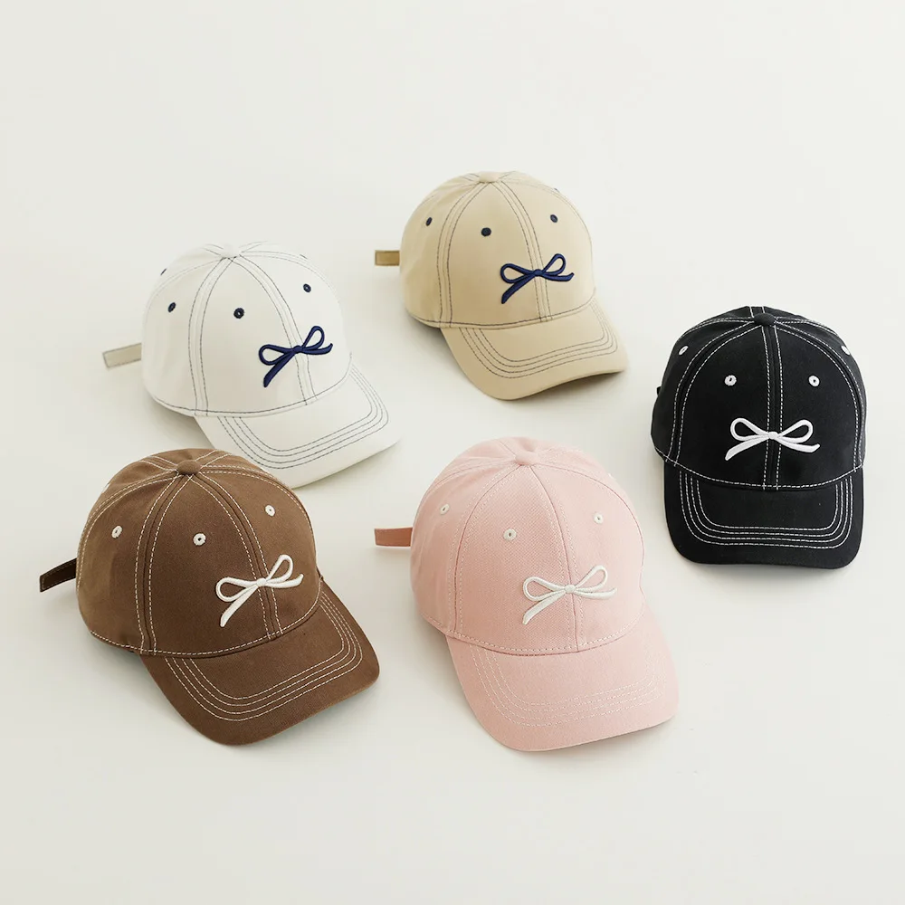Korean Fashion Children's Girl Baseball Cap Cute Simplicity Bow School Sunshade Hat for Kids Spring Summer Fashion Peak Cap
Korean Fashion Children's Girl Baseball Cap Cute Simplicity Bow School Sunshade Hat for Kids Spring Summer Fashion Peak Cap