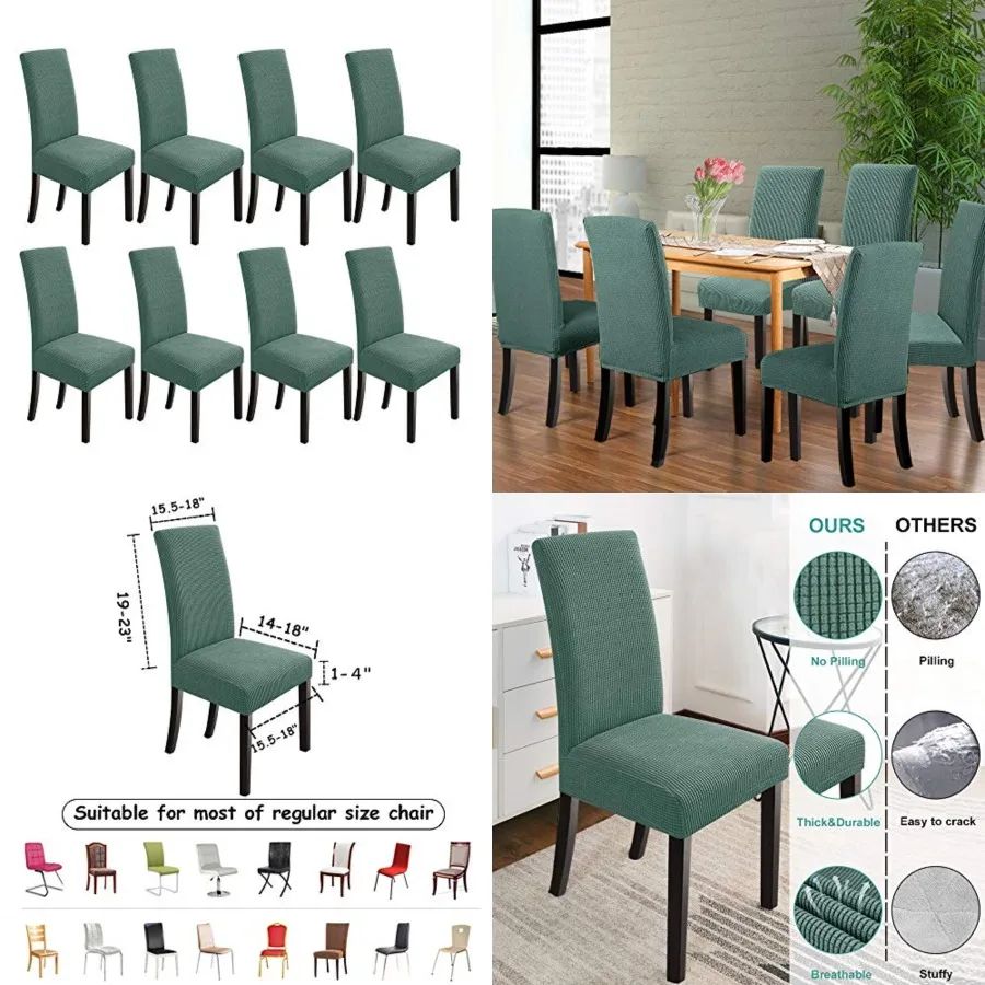 Dining Room Chair Slipcovers Dining Chair Covers Parsons Chair Slipcover Stretch Chair Covers for Dining Room Set of
Dining Room Chair Slipcovers Dining Chair Covers Parsons Chair Slipcover Stretch Chair Covers for Dining Room Set of