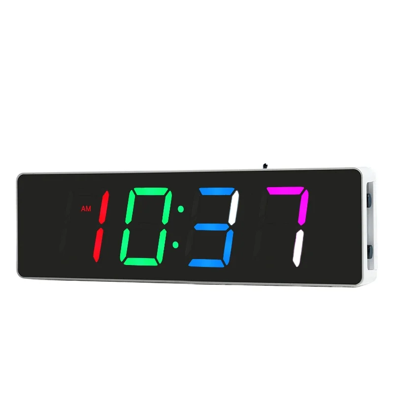 Colorful monochrome digital electronic clock production spare parts 51 microcontroller development board LED clock
Colorful monochrome digital electronic clock production spare parts 51 microcontroller development board LED clock