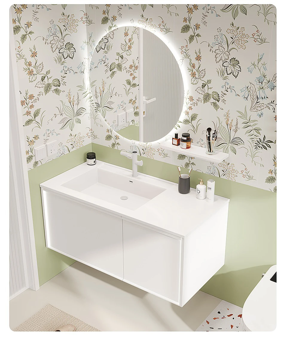 Cheap Modern Wooden Bathroom Cabinet With Drawer Sand Mirror for US Apartments
Cheap Modern Wooden Bathroom Cabinet With Drawer Sand Mirror for US Apartments