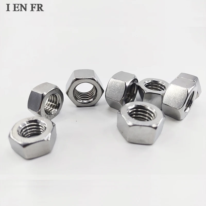 2/5/10/25/50Pcs M2 M3 M4 M5 M6 M8 M10 M12 M16 304 A2 Stainless Steel Hex Hexagon Nut DIN934 Nuts
2/5/10/25/50Pcs M2 M3 M4 M5 M6 M8 M10 M12 M16 304 A2 Stainless Steel Hex Hexagon Nut DIN934 Nuts