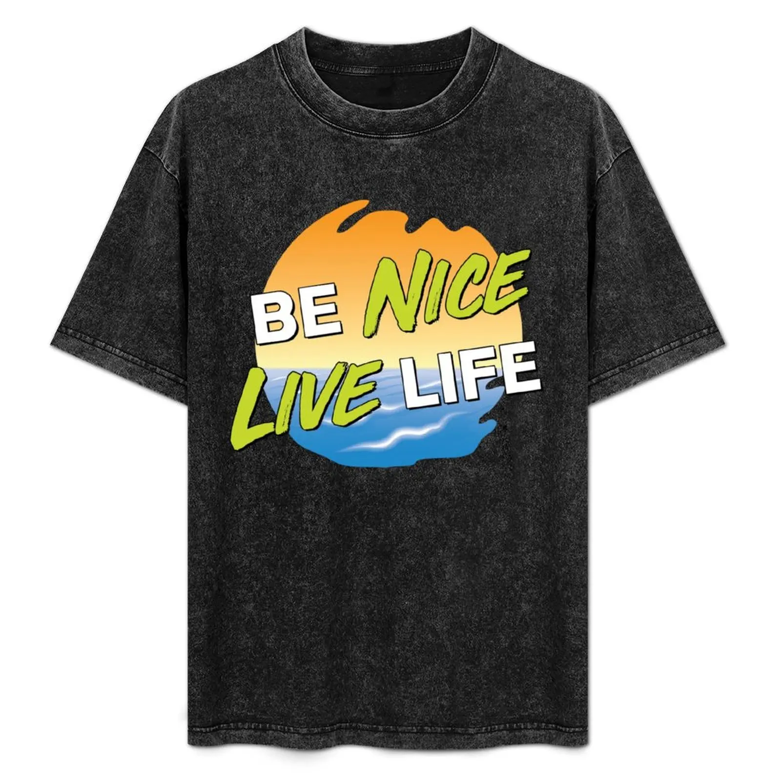 Be Nice Live Life Original Logo T-Shirt Big Size Short Sleeve Casual Top
Be Nice Live Life Original Logo T-Shirt Big Size Short Sleeve Casual Top