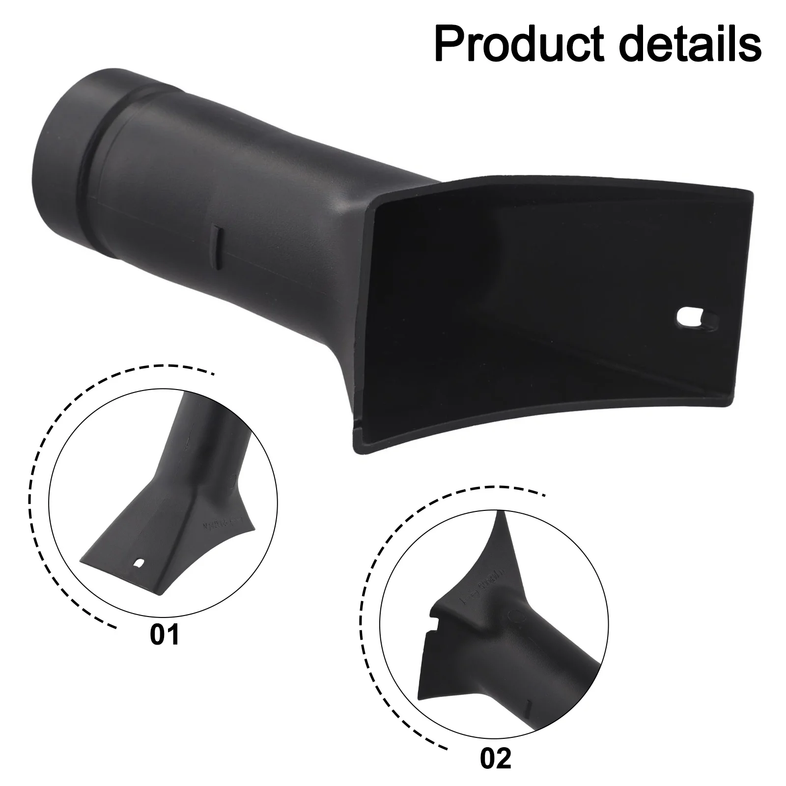 DW715 Dust Duct Black Miter Saw Dust Duct Material As Picture Part Number N142065 Quantity 1pc For Woodworking
DW715 Dust Duct Black Miter Saw Dust Duct Material As Picture Part Number N142065 Quantity 1pc For Woodworking
